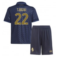 Echipament fotbal Juventus Timothy Weah #22 Tricou Treilea 2024-25 pentru copii maneca scurta (+ Pantaloni scurti)